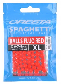 CRESTA Spaghetti Balls XL Fluo Red